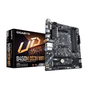 Buy Gigabyte B450M DS3H WiFi AMD Motherboard at cheap price