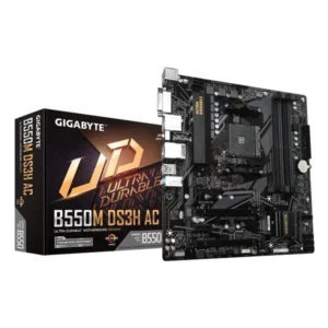 Get this Gigabyte B550M DS3H AC WiFi DDR4 AMD Motherboard at best price in Kolkata