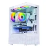 Buy Ant Esports Crystal X2 ARGB (ATX) Mid Tower Cabinet White at best price online in India