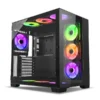 Get Ant Esports Crystal XL ARGB (ATX) Mid Tower Cabinet Black at best price in Kolkata