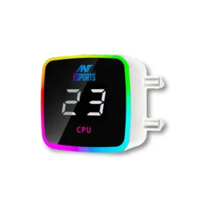 Ant Esports ICE-Glow 240 ARGB 240mm CPU Liquid Cooler White